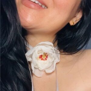 Floral Choker Necklace